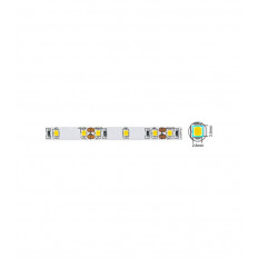 LED ЛЕНТА 2835 60CHIPS/m 3,6W/m 330Lm ЧЕРВЕНА 12V IP20 5m ROLL 5530170 VITO