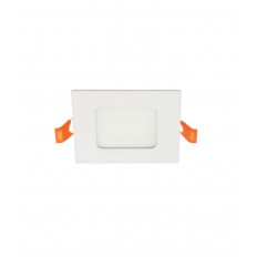LED КВАДРАТЕН ТЪНЪК ПАНЕЛ ЗА ВГРАЖДАНЕ LENA-SX 120x120x20mm 6W 564Lm 3000K (ТОПЛА СВЕТЛИНА) БЯЛ ЦВЯТ 2024060 VITO МОНТАЖЕН ОТ