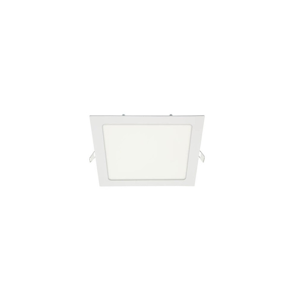 LED КВАДРАТЕН ТЪНЪК ПАНЕЛ ЗА ВГРАЖДАНЕ LENA-SX 220x220x20mm 18W 1692Lm 3000K (ТОПЛА СВЕТЛИНА) БЯЛ ЦВЯТ 2024120 VITO МОНТАЖЕН 