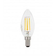 LED ДИМИРУЕМА ФИЛАМЕНТНА КРУШКА LEDISONE-2-CLEAR C35 E14 6W 666Lm  4000K (НЕУТРАЛНА СВЕТЛИНА) 1518350 VITO