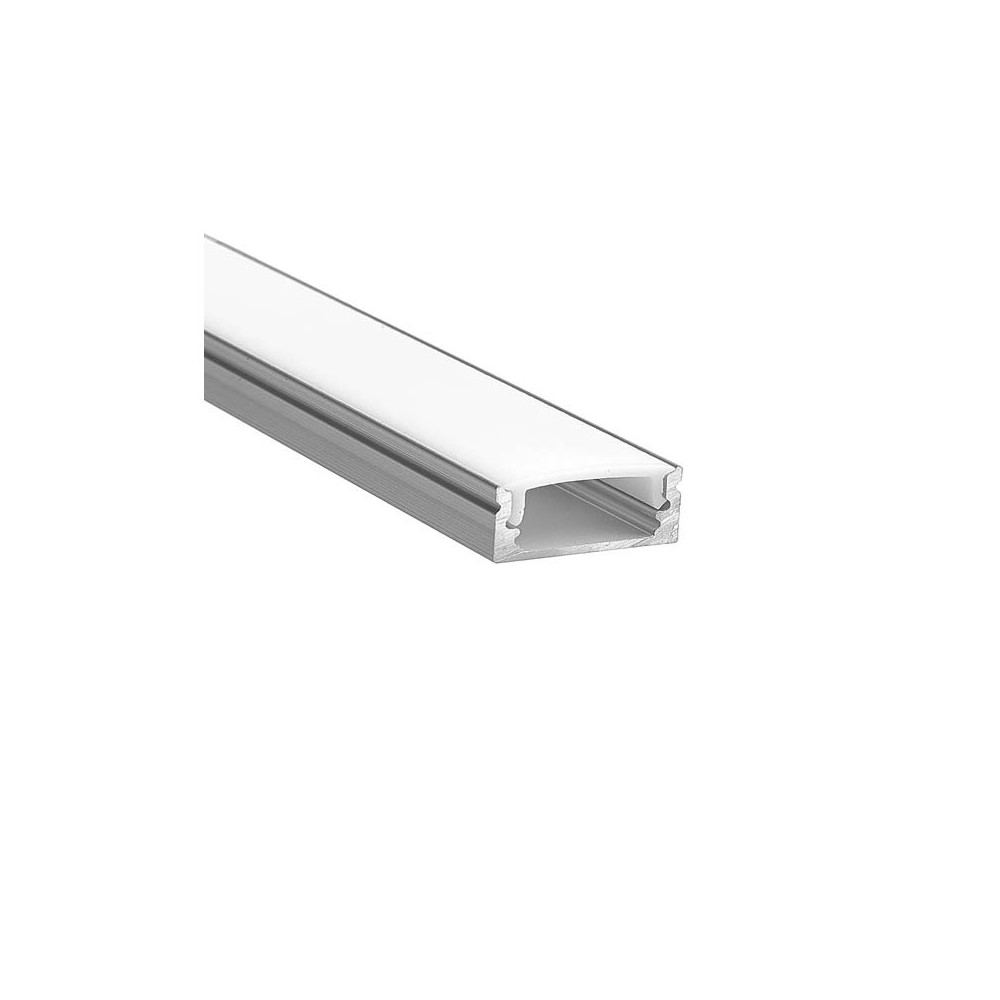 АЛУМИНИЕВ ПРОФИЛ PROFLEX-X F02 ВЪНШЕН МОНТАЖ 15.8X7MM IP20 2m 9930020 VITO