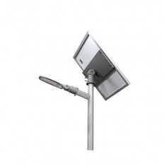 LED УЛИЧНА ЛАМПА СЪС СОЛАРЕН ПАНЕЛ ∅60, 12W, 4000K, 140Х90, SMD2835, IP65
