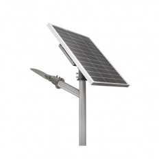 LED УЛИЧНА ЛАМПА СЪС СОЛАРЕН ПАНЕЛ ∅60, 12W, 4000K, 140Х90, SMD2835, IP65