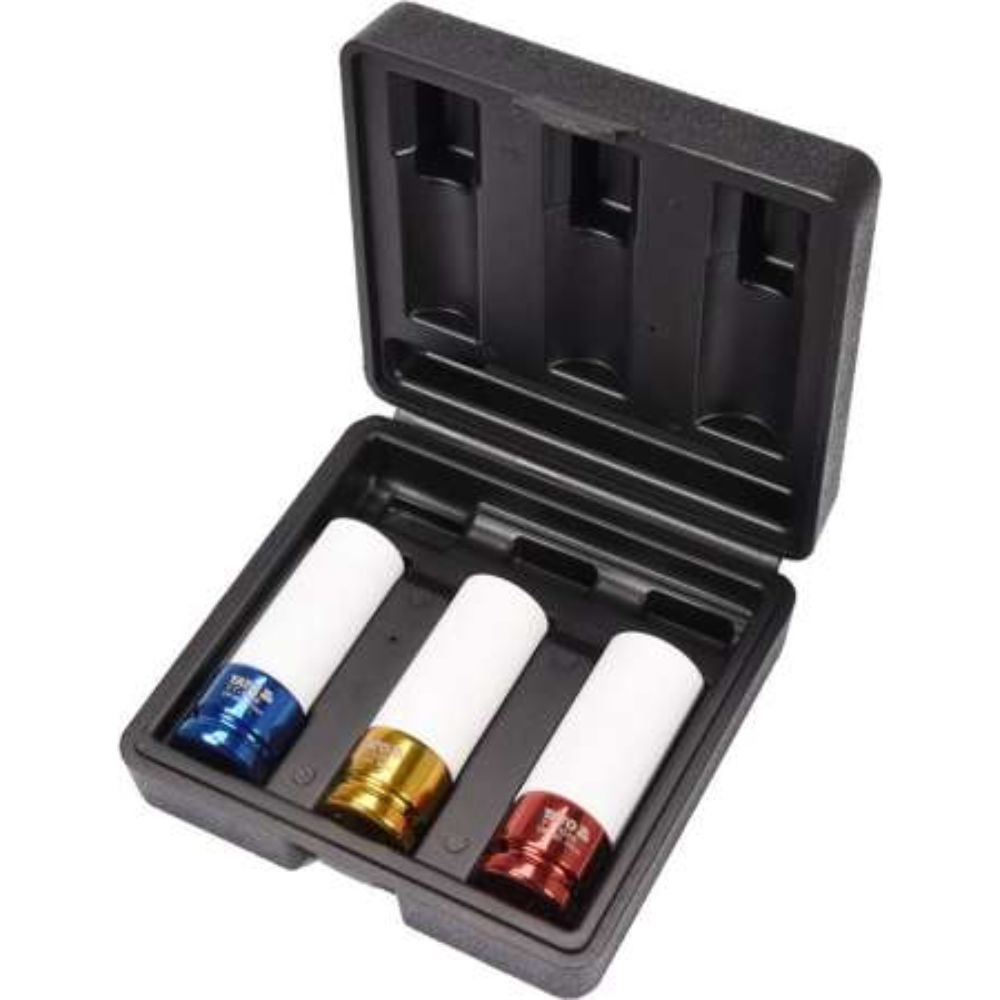 Комплект ударни вложки 1/2" YATO, 3 части Комплект ударни вложки 1/2" YATO, 3 части