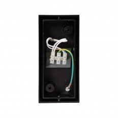 Външна стенна LED лампа YATO YT 81902, 35 W, 2 x GU10, IP44, черна