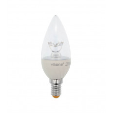 LED ДИМИРУЕМА КРУШКА MICROSTAR-2 СВЕЩ C37 E14 6W 414Lm  2700K (ТОПЛА СВЕТЛИНА) 1513820 VITO