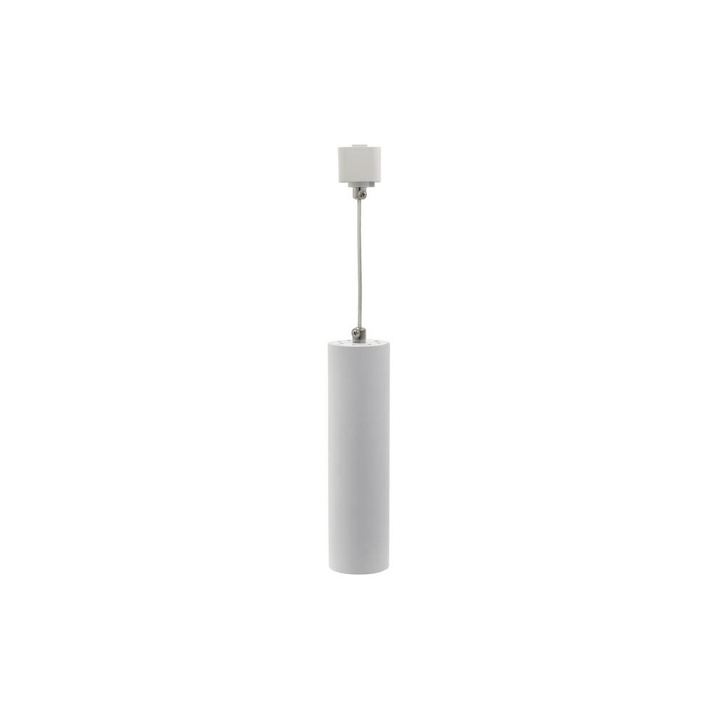 ПЕНДЕЛ ЗА ШИНА МОНОФАЗЕН GU10  БЯЛ ЦВЯТ LUMO P Φ55x200mm 2101960 VITO