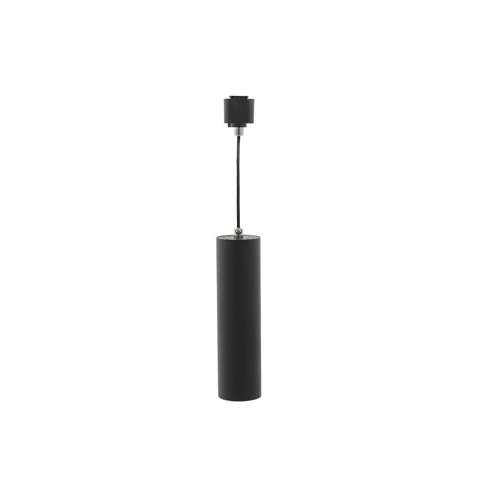 ПЕНДЕЛ ЗА ШИНА МОНОФАЗЕН GU10  ЧЕРЕН ЦВЯТ LUMO P Φ55x200mm 2101970 VITO
