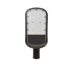 LED УЛИЧНО ОСВЕТЛЕНИЕ CITYLUX-R100 100W 12000Lm 4500K (НЕУТРАЛНА СВЕТЛИНА) IP65 BASE Φ50mm 468x207x55mm ЦВЯТ АНТРАЦИТ 3100540