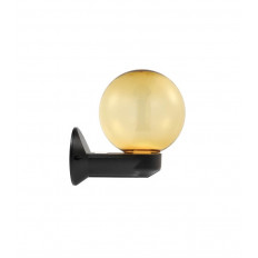 ФАСАДЕН АПЛИК GARDENIA-D E27 IP44 Φ200x355mm PMMA GOLD 3240230 VITO