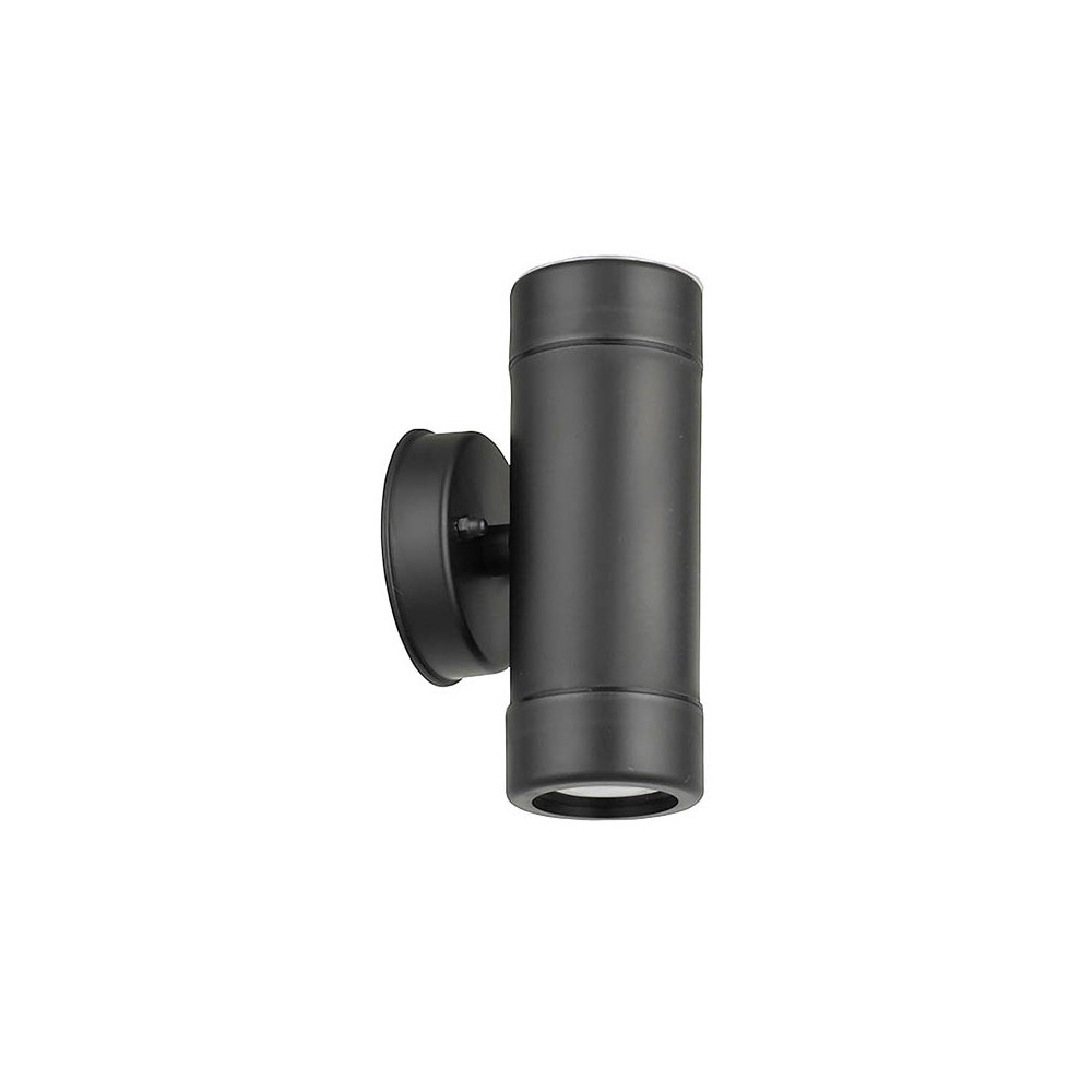 ФАСАДЕН АПЛИК VEGAS P1 GU10 ДВУПОСОЧНO ОСВЕТЯВАНЕ Φ80x160mm IP44 ПЛАСТМАСА ЧЕРЕН ЦВЯТ 3230320 VITO ФАСАДЕН АПЛИК VEGAS P1 GU10 ДВУПОСОЧНO ОСВЕТЯВАНЕ Φ80x160mm IP44 ПЛАСТМАСА ЧЕРЕН ЦВЯТ 3230320 VITO