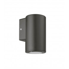 ФАСАДЕН АПЛИК ADRIA R1 GU10 Φ76x148x99mm IP54 PLASTIC ЦВЯТ АНТРАЦИТ 3230600 VITO