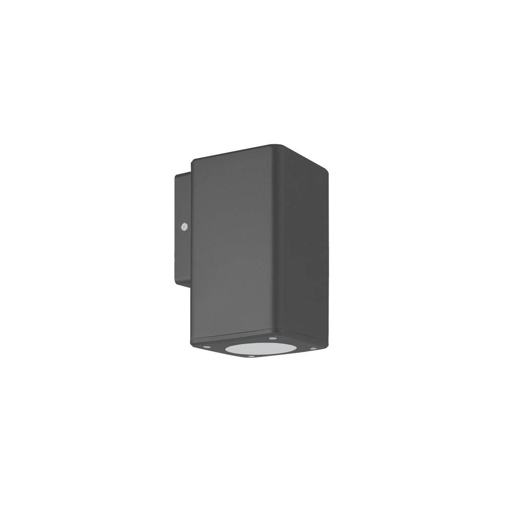 ФАСАДЕН АПЛИК ADRIA SQ1 GU10 76x148x99mm IP54 PLASTIC ЦВЯТ АНТРАЦИТ 3230590 VITO ФАСАДЕН АПЛИК ADRIA SQ1 GU10 76x148x99mm IP54 PLASTIC ЦВЯТ АНТРАЦИТ 3230590 VITO