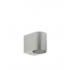 ФАСАДЕН АПЛИК SPIDER 1D GU10 98x80x67mm IP44 АЛУМИНИЙ, НИКЕЛ 3230040 VITO