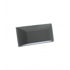 LED ФАСАДЕН АПЛИК ADRIA W1 6W 360Lm 4000K (НЕУТРАЛНА СВЕТЛИНА) IP65 200x113x51mm ЦВЯТ АНТРАЦИТ 3230480 VITO