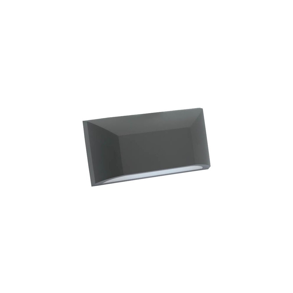 LED ФАСАДЕН АПЛИК ADRIA W1 6W 360Lm 4000K (НЕУТРАЛНА СВЕТЛИНА) IP65 200x113x51mm ЦВЯТ АНТРАЦИТ 3230480 VITO LED ФАСАДЕН АПЛИК ADRIA W1 6W 360Lm 4000K (НЕУТРАЛНА СВЕТЛИНА) IP65 200x113x51mm ЦВЯТ АНТРАЦИТ 3230480 VITO
