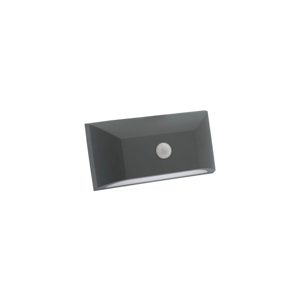 LED ФАСАДЕН АПЛИК С МИКРОВЪЛНОВ СЕНЗОР ADRIA-W1S 6W 360Lm 4000K (НЕУТРАЛНА СВЕТЛИНА) IP65 200x113x51mm ЦВЯТ АНТРАЦИТ 3230490 LED ФАСАДЕН АПЛИК С МИКРОВЪЛНОВ СЕНЗОР ADRIA-W1S 6W 360Lm 4000K (НЕУТРАЛНА СВЕТЛИНА) IP65 200x113x51mm ЦВЯТ АНТРАЦИТ 3230490