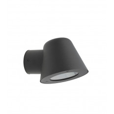 ФАСАДЕН АПЛИК GENT-W1 1xGU10 IP44 Φ115x108x150mm ЦВЯТ АНТРАЦИТ 3241500 VITO