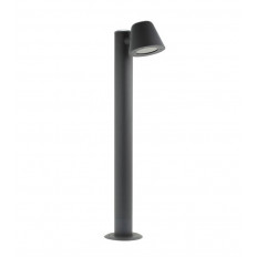 LED ГРАДНИСКО ОСВЕТИТЕЛНО ТЯЛО GENT-B70 1xGU10 IP44 Φ115x108x150X700mm ЦВЯТ АНТРАЦИТ 3241510 VITO