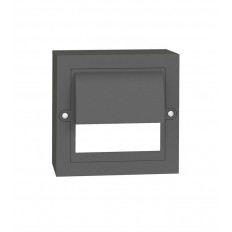 LED ВЪНШЕН ОСВЕТИТЕЛ ЗА СТЪПАЛА ADRIA ST2P 6W 150Lm 4000K (НЕУТРАЛНА СВЕТЛИНА) IP65 135x135x52mm ПЛАСТМАСА, ЦВЯТ АНТРАЦИТ 323