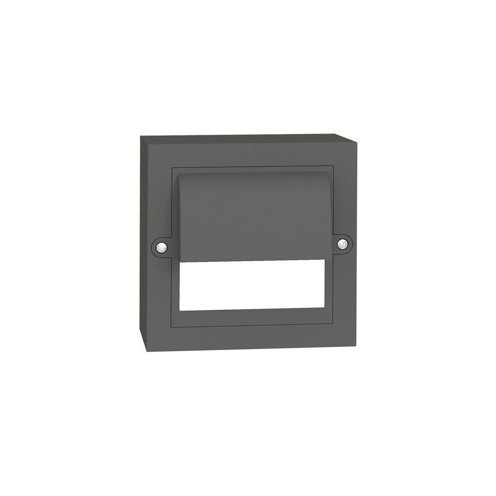 LED ВЪНШЕН ОСВЕТИТЕЛ ЗА СТЪПАЛА ADRIA ST2P 6W 150Lm 4000K (НЕУТРАЛНА СВЕТЛИНА) IP65 135x135x52mm ПЛАСТМАСА, ЦВЯТ АНТРАЦИТ 323 LED ВЪНШЕН ОСВЕТИТЕЛ ЗА СТЪПАЛА ADRIA ST2P 6W 150Lm 4000K (НЕУТРАЛНА СВЕТЛИНА) IP65 135x135x52mm ПЛАСТМАСА, ЦВЯТ АНТРАЦИТ 323