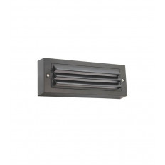LED ВЪНШЕН ОСВЕТИТЕЛ ЗА СТЪПАЛА ADRIA ST1G 6W 180Lm 4000K (НЕУТРАЛНА СВЕТЛИНА) IP65 255x90x30mm ПЛАСТМАСА, ЦВЯТ АНТРАЦИТ 3230