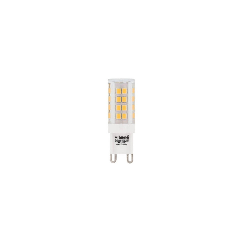 LED КРУШКА CAPSULED-2 G9 4W 392Lm 4000K (НЕУТРАЛНА СВЕТЛИНА) 1514410 VITO LED КРУШКА CAPSULED-2 G9 4W 392Lm 4000K (НЕУТРАЛНА СВЕТЛИНА) 1514410 VITO