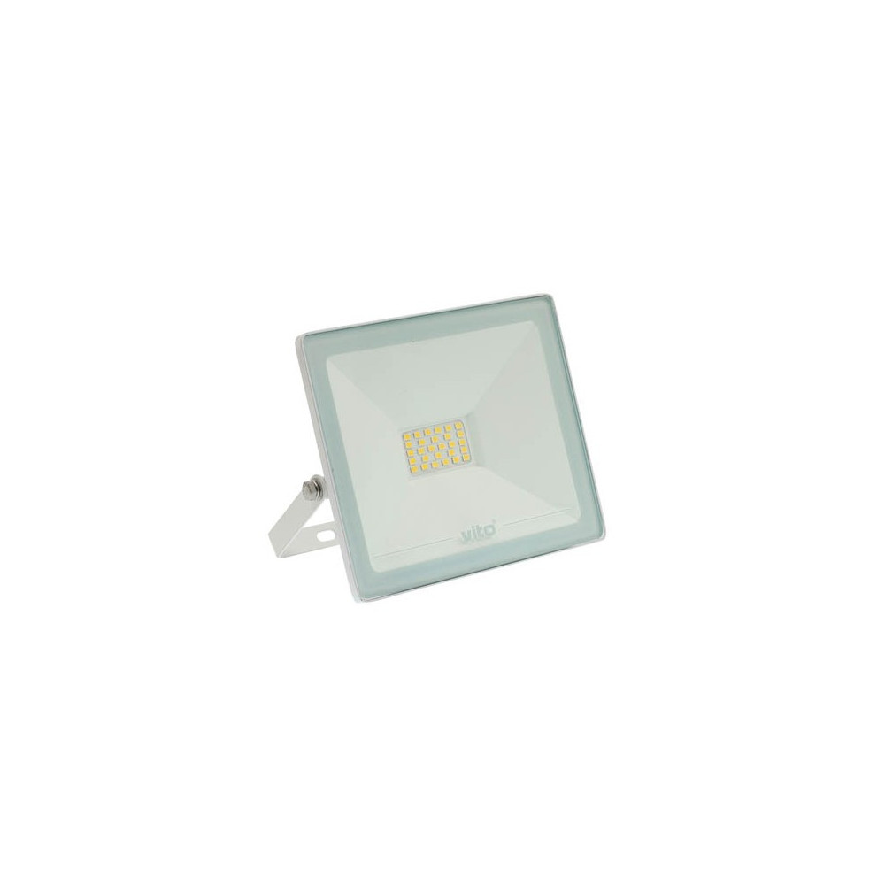 LED ПРОЖЕКТОР INDUS 20W 1900Lm 4000K (НЕУТРАЛНА СВЕТЛИНА) IP65 БЯЛ ЦВЯТ 3021595 VITO LED ПРОЖЕКТОР INDUS 20W 1900Lm 4000K (НЕУТРАЛНА СВЕТЛИНА) IP65 БЯЛ ЦВЯТ 3021595 VITO