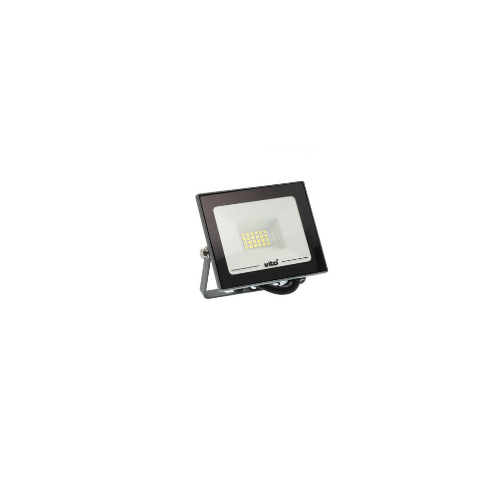 LED ПРОЖЕКТОР INDUS GEN3 20W 1900Lm 4000K (НЕУТРАЛНА СВЕТЛИНА) IP65 АНТРАЦИТ 3022070 VITO LED ПРОЖЕКТОР INDUS GEN3 20W 1900Lm 4000K (НЕУТРАЛНА СВЕТЛИНА) IP65 АНТРАЦИТ 3022070 VITO