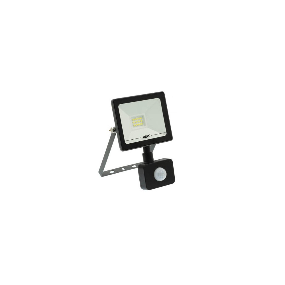 LED ПРОЖЕКТОР INDUS GEN3 WITH PIR SENSOR 10W 1000Lm 6000K (СТУДЕНА СВЕТЛИНА) IP65 АНТРАЦИТ 3022050 VITO LED ПРОЖЕКТОР INDUS GEN3 WITH PIR SENSOR 10W 1000Lm 6000K (СТУДЕНА СВЕТЛИНА) IP65 АНТРАЦИТ 3022050 VITO