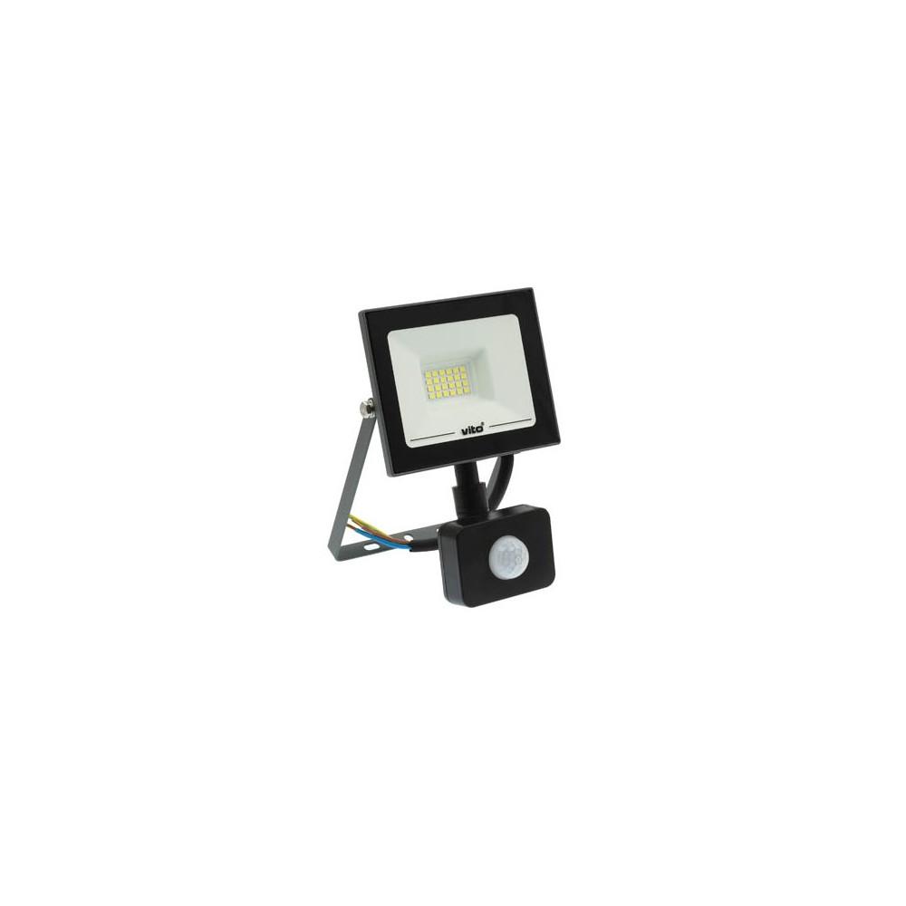 LED ПРОЖЕКТОР INDUS GEN3 WITH PIR SENSOR 20W 2000Lm 6000K (СТУДЕНА СВЕТЛИНА) IP65 АНТРАЦИТ 3022110 VITO LED ПРОЖЕКТОР INDUS GEN3 WITH PIR SENSOR 20W 2000Lm 6000K (СТУДЕНА СВЕТЛИНА) IP65 АНТРАЦИТ 3022110 VITO