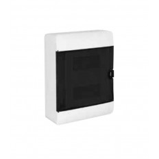 FUSE BOX SURFACE MOUNTED 2 LINES 16 GANG WITH NON TRANSPARENT DOOR HALOGEN FREE IP40 8003420 VITO