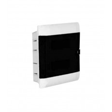 FUSE BOX RECESSED MOUNTED 2 LINES 16 GANG WITH NON TRANSPARENT DOOR HALOGEN FREE IP40 8003410 VITO