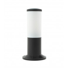 LED ГРАДНИСКО ОСВЕТИТЕЛНО ТЯЛО TRIESTE-30 1xE27 IP44 Φ95x160x300mm ЧЕРЕН ЦВЯТ  3241720 VITO