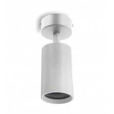 ЛУНА ЗА ВЪНШЕН МОНТАЖ LUMO-C GU10 С РЕГУЛИРУЕМ ЪГЪЛ Φ55x100mm БЯЛ ЦВЯТ 2101920 VITO