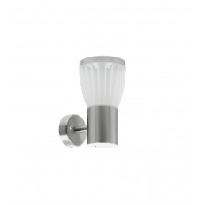 ФАСАДЕН АПЛИК MURCIA-W1 1xE27 IP44 Φ120x230x155mm INOX 3241470 VITO