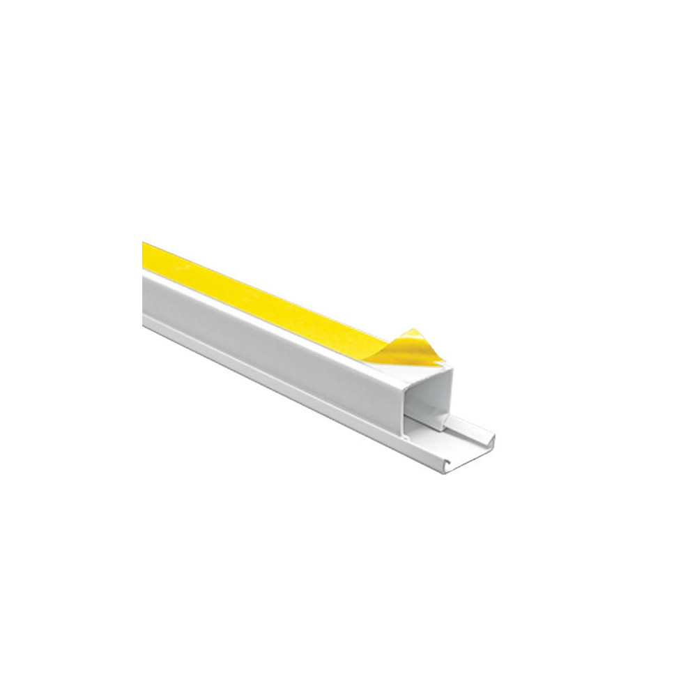 КАБЕЛЕН КАНАЛ PVC 2m 25x25m САМОЗАЛЕПВАЩ БЯЛ ЦВЯТ ПРОИЗВЕДЕН В ЕС 8000240 VITO