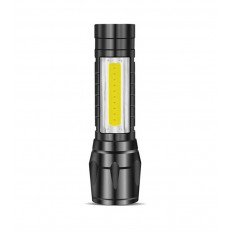 ПРЕЗАРЕЖДАЕМ ФЕНЕР FLASH-1 3W 200Lm 6000K (СТУДЕНА СВЕТЛИНА) АЛУМИНЕВ, ЧЕРЕН ЦВЯТ 5000480 VITO