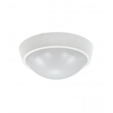 LED ВЪНШЕН ТЕХНИЧЕСКИ ОСВЕТИТЕЛ LUZ-BRN 25W 1700Lm 4000K (НЕУТРАЛНА СВЕТЛИНА) IP65 Φ270x93mm БЯЛ ЦВЯТ 3400920 VITO