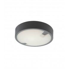 LED ВЪНШЕН ТЕХНИЧЕСКИ ОСВЕТИТЕЛ С МИКРОВЪЛНОВ СЕНЗОР ORI-C5 12W 936Lm 4000K (НЕУТРАЛНА СВЕТЛИНА) IP65 Φ170x62mm СИВ ЦВЯТ 2025