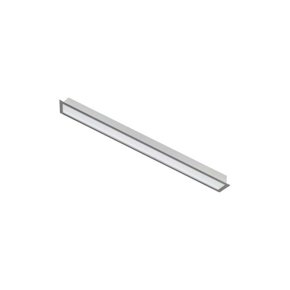 LED ЛИНЕЕН ОСВЕТИТЕЛ ЗА ВГРАЖДАНЕ PROFILED-RL1 65x45x590mm 20W 6500K (СТУДЕНА СВЕТЛИНА) 2200Lm СИВ ЦВЯТ 2424980 VITO