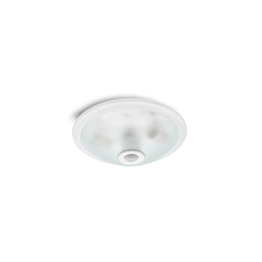 ПЛАФОН ЗА ВЪНШЕН МОНТАЖ  С PIR СЕНЗОР 2xE27 LIKYA Φ295x95mm БЯЛ ЦВЯТ 2022660 VITO