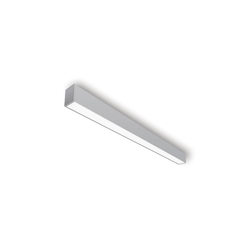 LED ЛИНЕЕН ОСВЕТИТЕЛ ЗА ВЪНШЕН МОНТАЖ PROFILED SL1 53x83x2000mm 66W 6500K (СТУДЕНА СВЕТЛИНА) 7260Lm СИВ ЦВЯТ 2424920 VITO