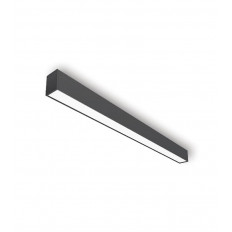 LED ЛИНЕЕН ОСВЕТИТЕЛ ЗА ВЪНШЕН МОНТАЖ-SL1 53x83x1490mm 50W 6500K (СТУДЕНА СВЕТЛИНА) 5500Lm ЧЕРЕН ЦВЯТ 2424740 VITO