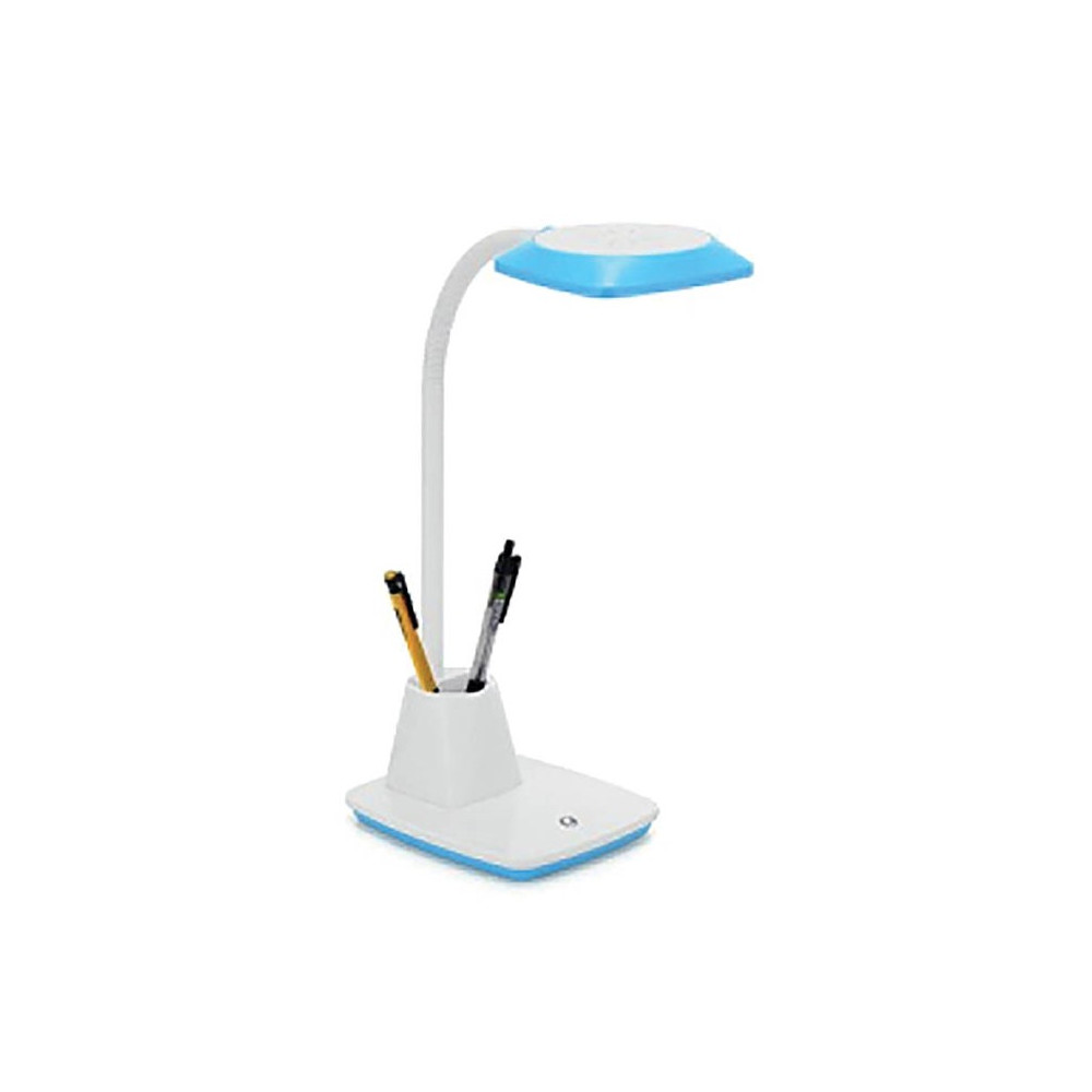 LED ЛАМПА ЗА БЮРО, ДИМИРУЕМА LEDESK-12 5W 400Lm 6000K (СТУДЕНА СВЕТЛИНА) В БЯЛО И СИНЬО 5301280 VITO LED ЛАМПА ЗА БЮРО, ДИМИРУЕМА LEDESK-12 5W 400Lm 6000K (СТУДЕНА СВЕТЛИНА) В БЯЛО И СИНЬО 5301280 VITO