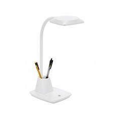 LED ДИМИРУЕМА ЛАМПА ЗА БЮРО LEDESK-12 5W 400Lm 6000K (СТУДЕНА СВЕТЛИНА) БЯЛ ЦВЯТ 5301340 VITO