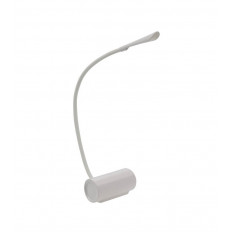 ПРЕЗАРЕЖДАЕМА LED ЛАМПА ЗА БЮРО, ДИМИРУЕМА, С USB FLAMINGO 2W 120Lm 4000K (НЕУТРАЛНА СВЕТЛИНА) БЯЛ ЦВЯТ 5301231 VITO