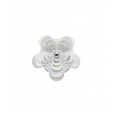 LED СПОТ ЗА ВГРАЖДАНЕ FORMATO F1 FLOWER 3W 240Lm 4200K (НЕУТРАЛНА СВЕТЛИНА) Φ125x65mm БЯЛ ЦВЯТ 2012380 VITO