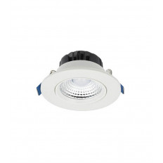 LED СПОТ ЗА ВГРАЖДАНЕ SNOW S КВАДРАТЕН 5W 450Lm 6400K (СТУДЕНА СВЕТЛИНА) 88x88x45mm БЯЛ ЦВЯТ 2023240 VITO