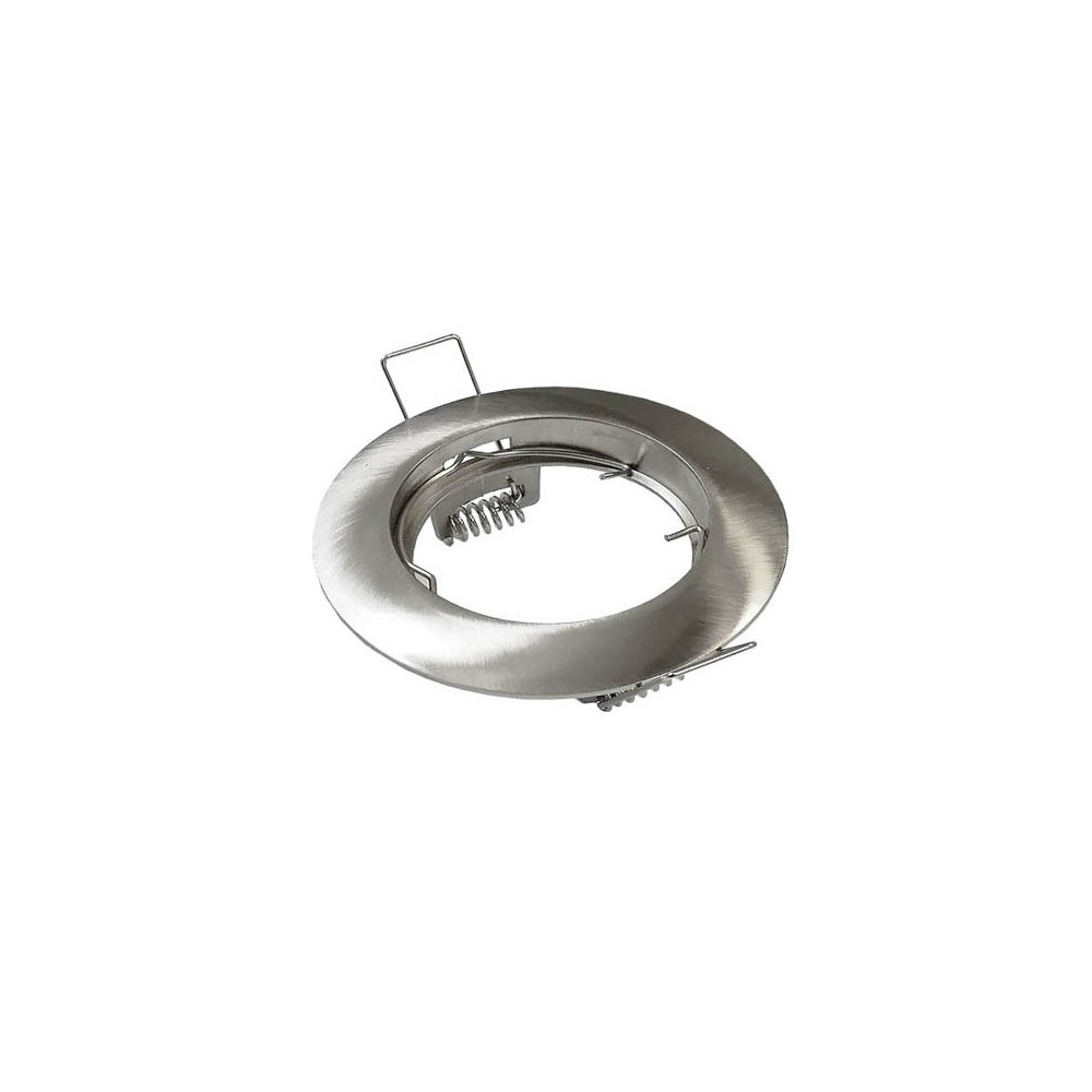 ЛУНА ЗА ВГРАЖДАНЕ КРЪГЛА METALLICA R GU10 Φ80mm NICKEL MAT 2012920 VITO ЛУНА ЗА ВГРАЖДАНЕ КРЪГЛА METALLICA R GU10 Φ80mm NICKEL MAT 2012920 VITO